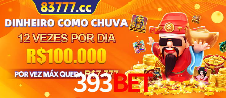 Banner do programa de recompensas Recomende para amigos do 393bet, detalhando os bônus por convidar amigos, com prêmios que chegam a R$288.888.